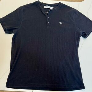 Calvin Klein Jeans Men's Black Polo Shirt